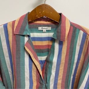 Madewell Courier Button-Back Shirt